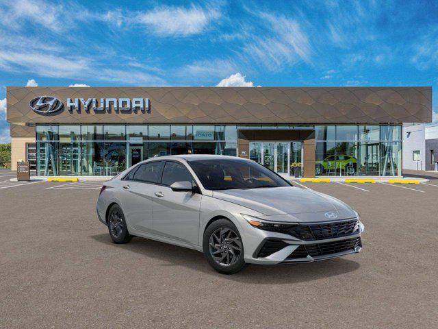 2025 Hyundai Elantra Hybrid Blue photo 2