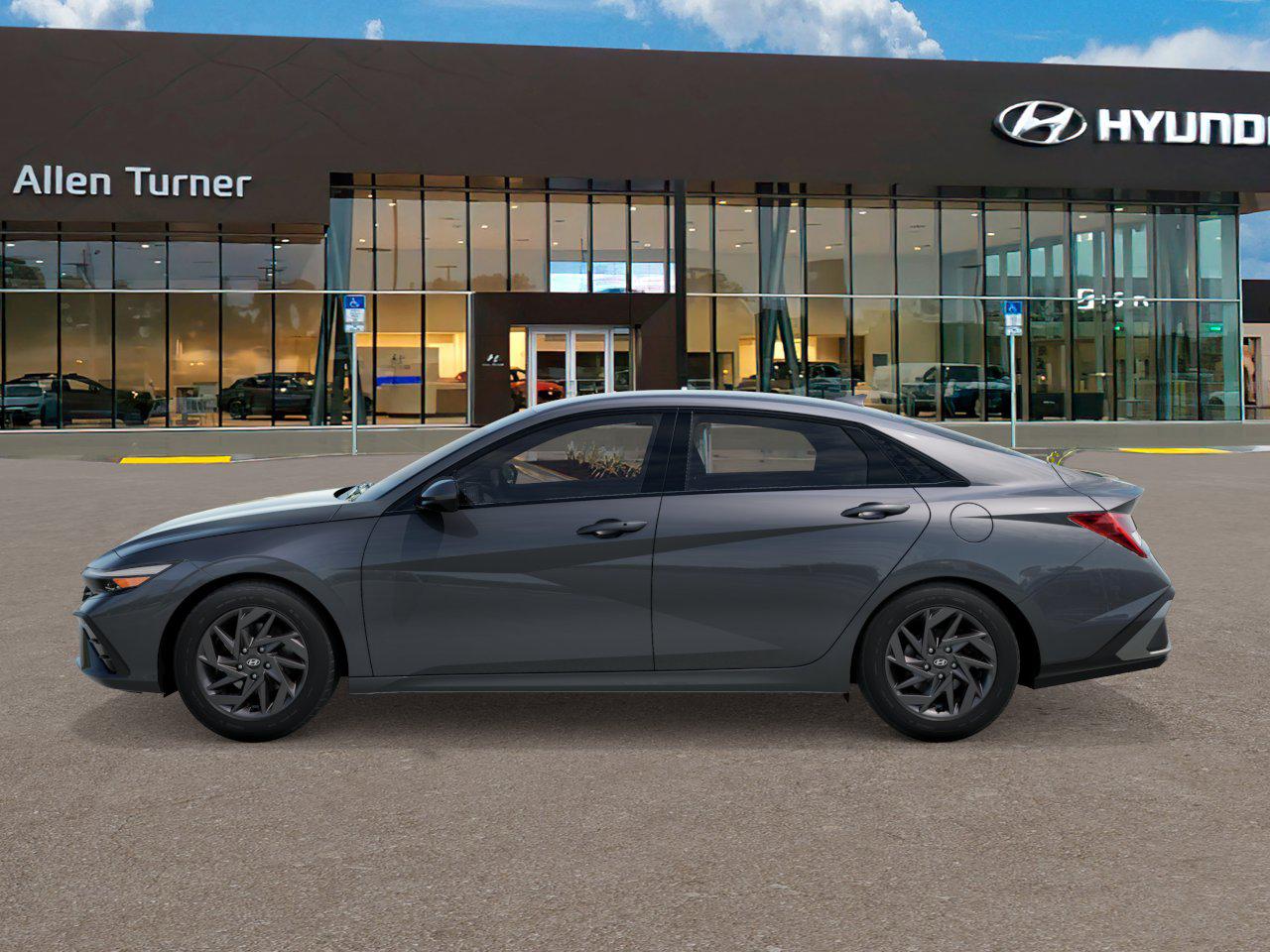 2025 Hyundai Elantra Hybrid Blue photo 2