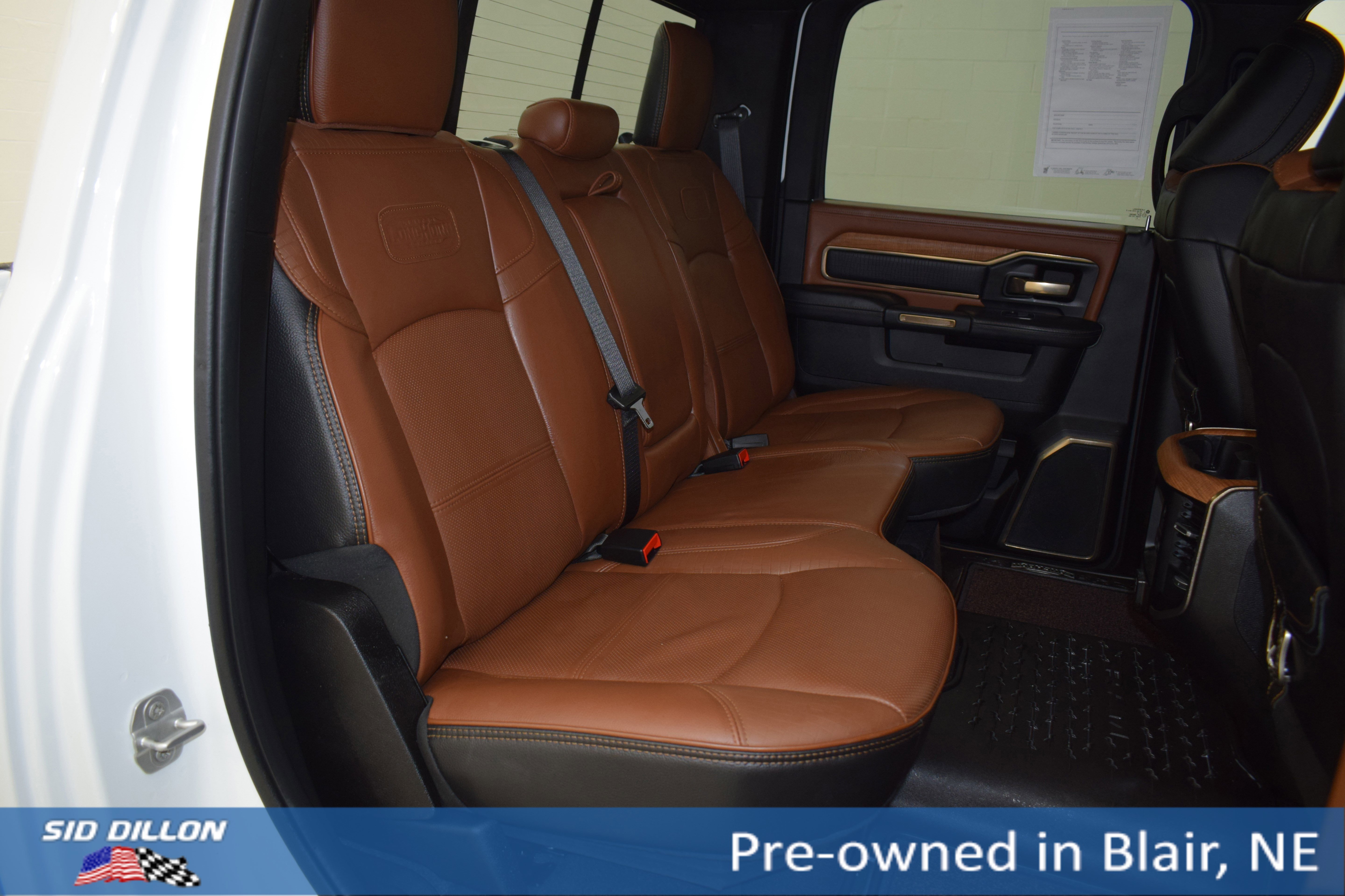 Used 2024 Bright White Clearcoat Ram Longhorn image 9