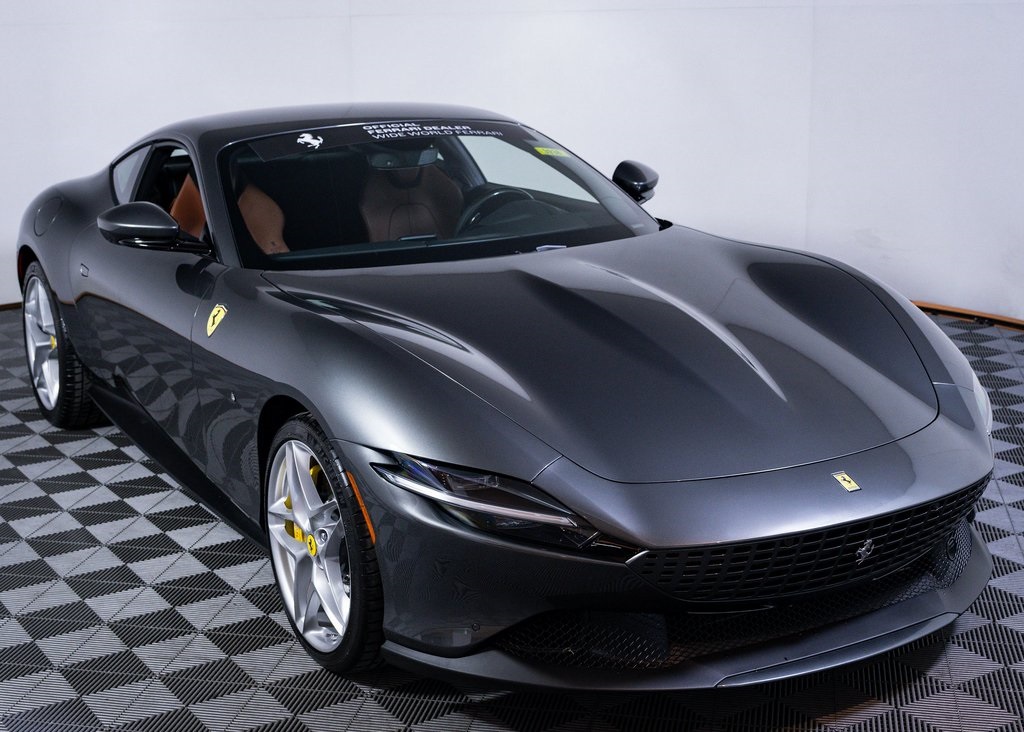 Certified Used 2024 Grigio Silverstone Metallic Ferrari Base image 11