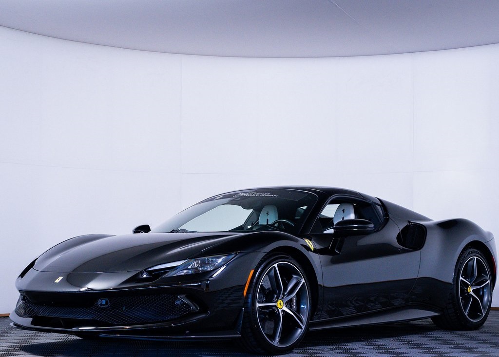 Certified Used 2024 Black Ferrari image 2