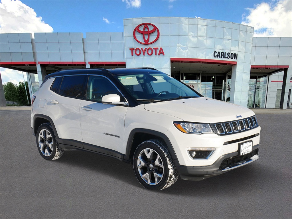 Used 2019 Jeep Compass Limited with VIN 3C4NJDCB3KT697533 for sale in Minneapolis, Minnesota