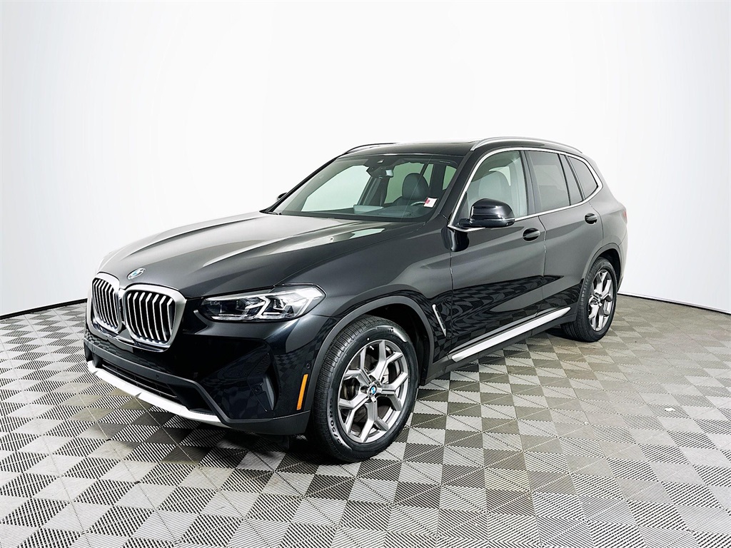 Certified Used 2024 Black Sapphire Metallic BMW xDrive30i image 1