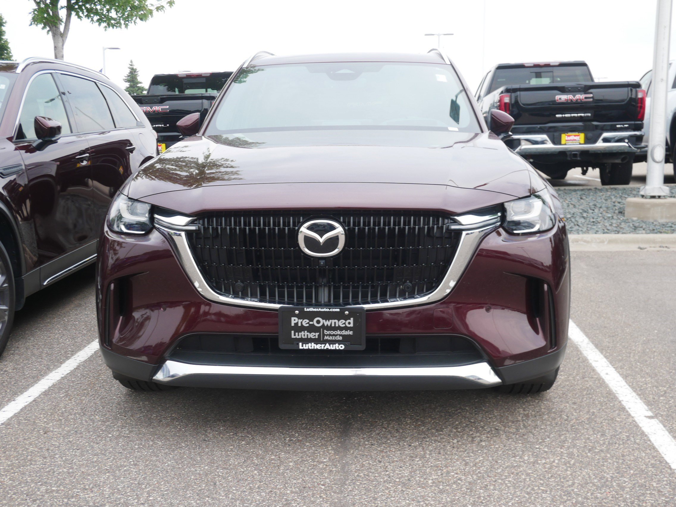 Certified 2024 Mazda CX-90 Premium Plus Package with VIN JM3KKEHA9R1116714 for sale in Brooklyn Center, Minnesota