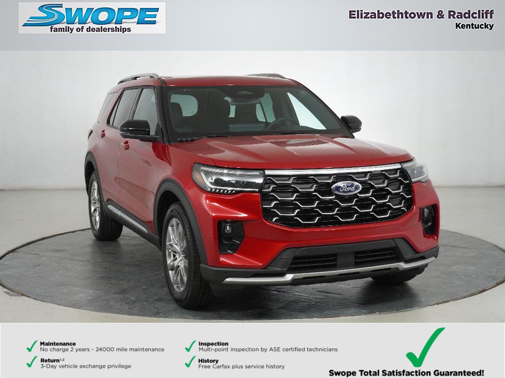 2026 Ford Explorer Platinum's photo