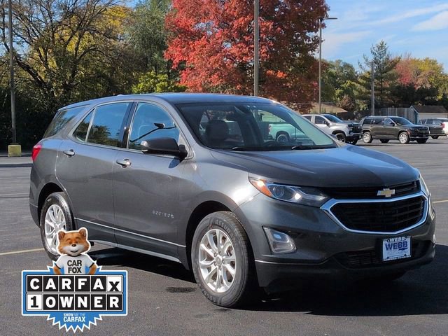 Used 2018 Chevrolet Equinox LS with VIN 2GNAXHEVXJ6171082 for sale in Plainfield, IL