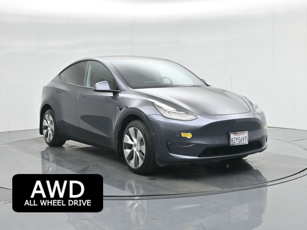 Used 2022 Tesla Model Y Long Range with VIN 7SAYGDEE1NF353871 for sale in Buena Park, CA