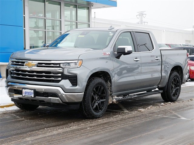 Used 2023 Chevrolet Silverado 1500 LTZ with VIN 1GCUDGE89PZ227884 for sale in Roseville, Minnesota