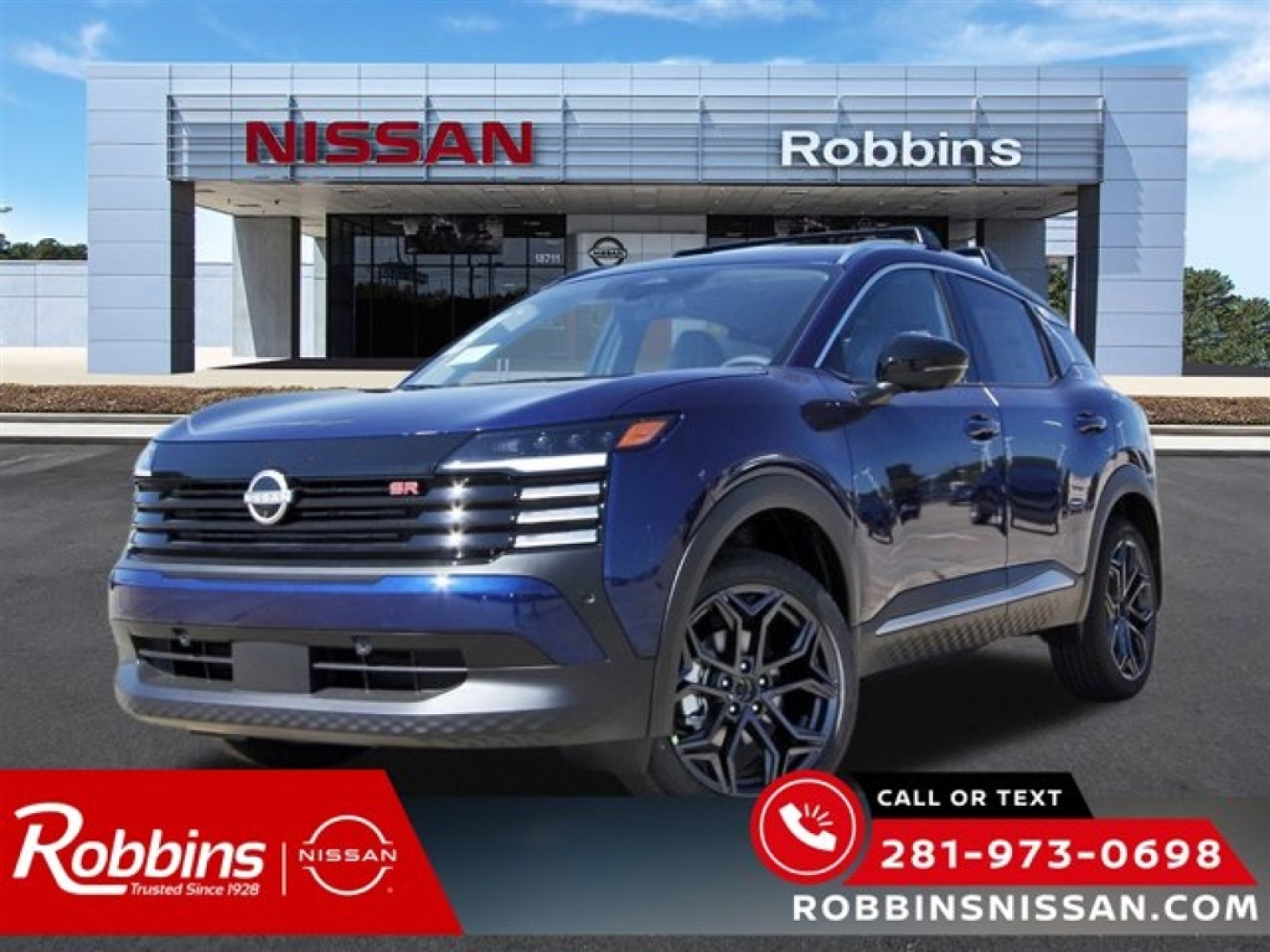 2026 Nissan Kicks SR Blue at Robbins Nissan