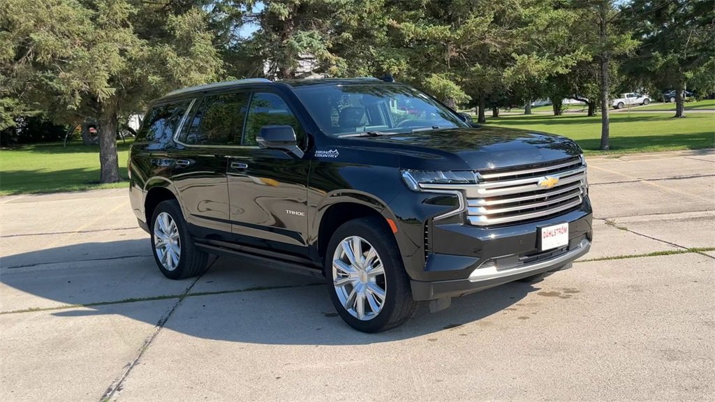 Used 2023 Chevrolet Tahoe High Country with VIN 1GNSKTKL9PR497770 for sale in Oslo, Minnesota
