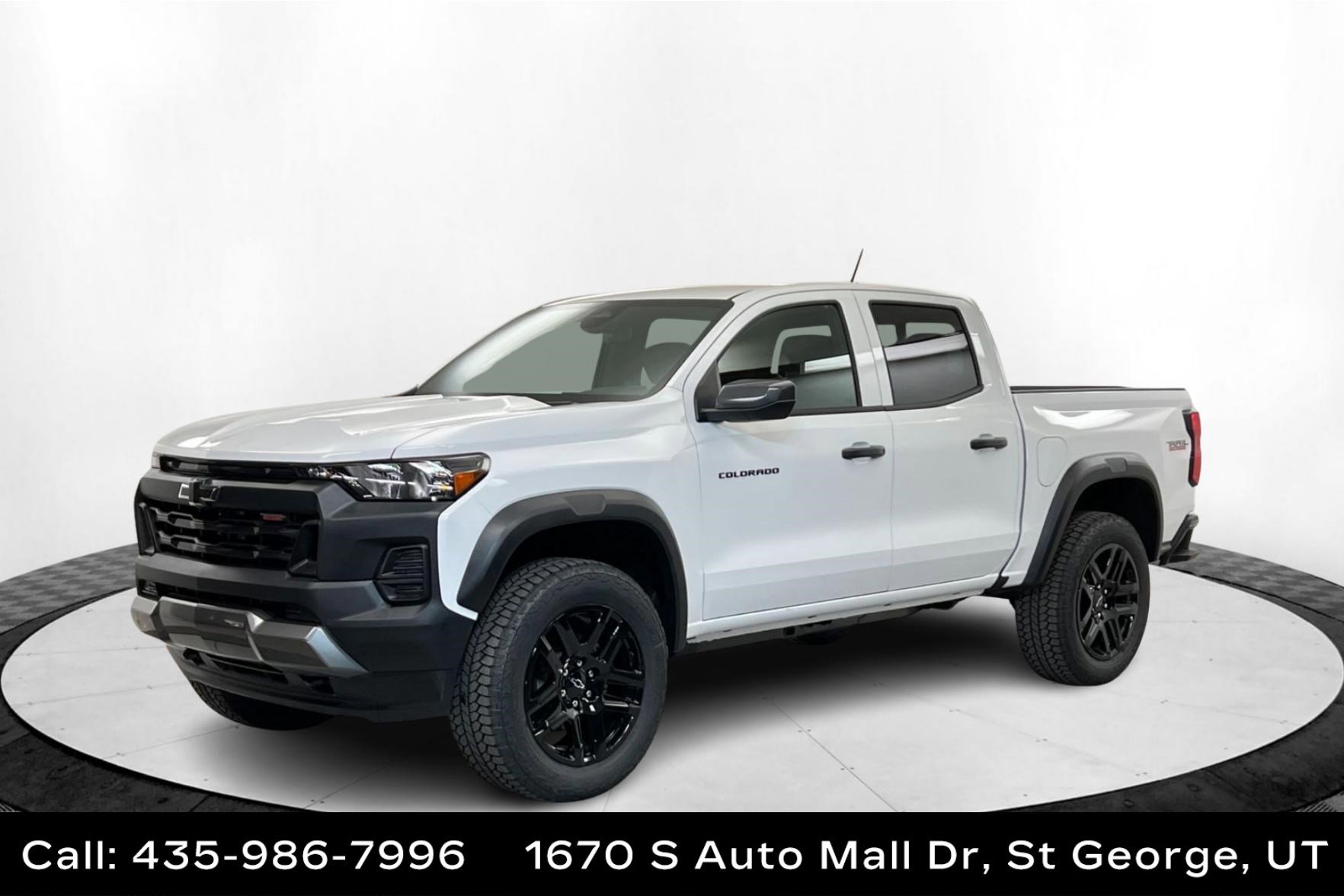 New 2025 Summit White Chevrolet Trail Boss image 1