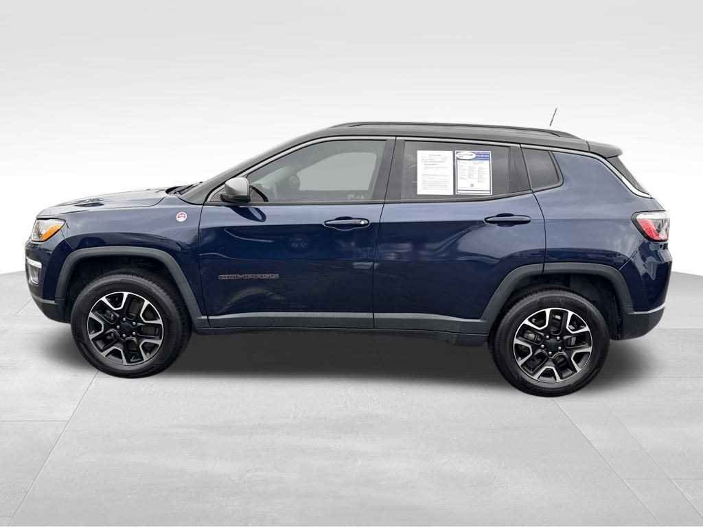 Used 2021 Jeep Compass Trailhawk with VIN 3C4NJDDB8MT512183 for sale in Arab, AL