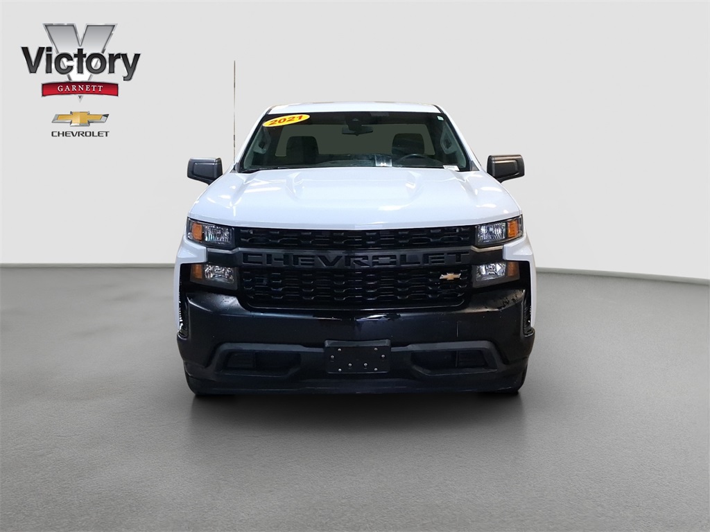 Used 2021 Chevrolet Silverado 1500 Work Truck with VIN 3GCNWAEH6MG258453 for sale in Kansas City