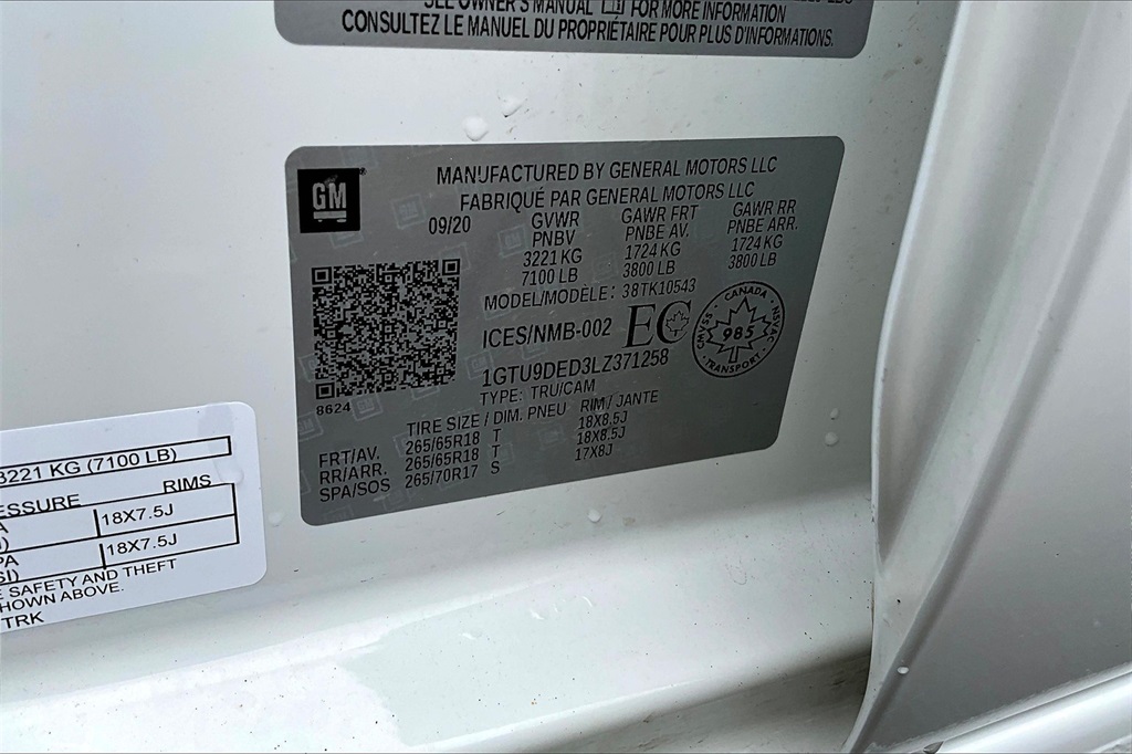 2020 Gmc Sierra 1500 SLT photo 35