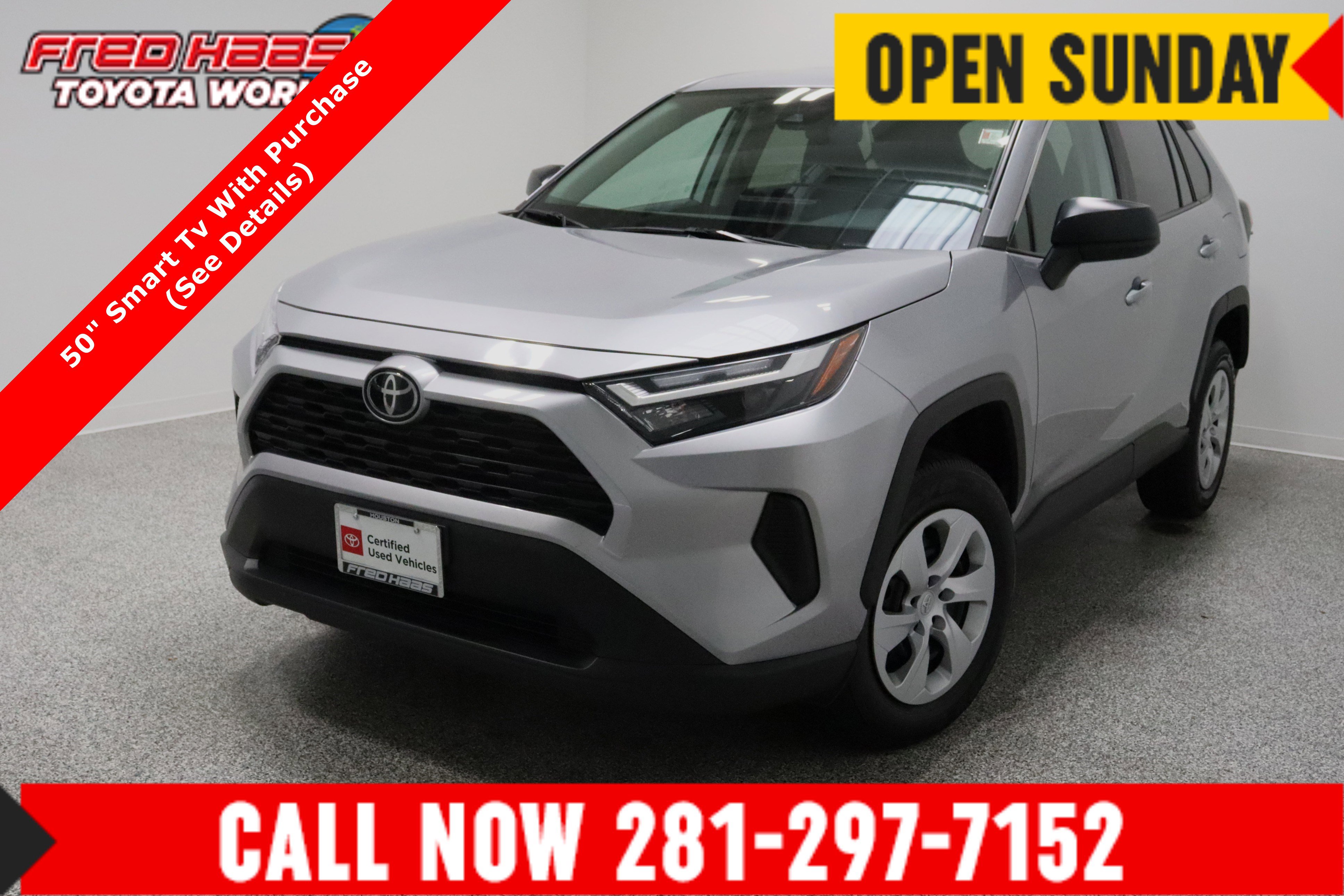 Certified Pre-Owned 2024 Toyota RAV4 AWD LE 2.5L Sport Utility in