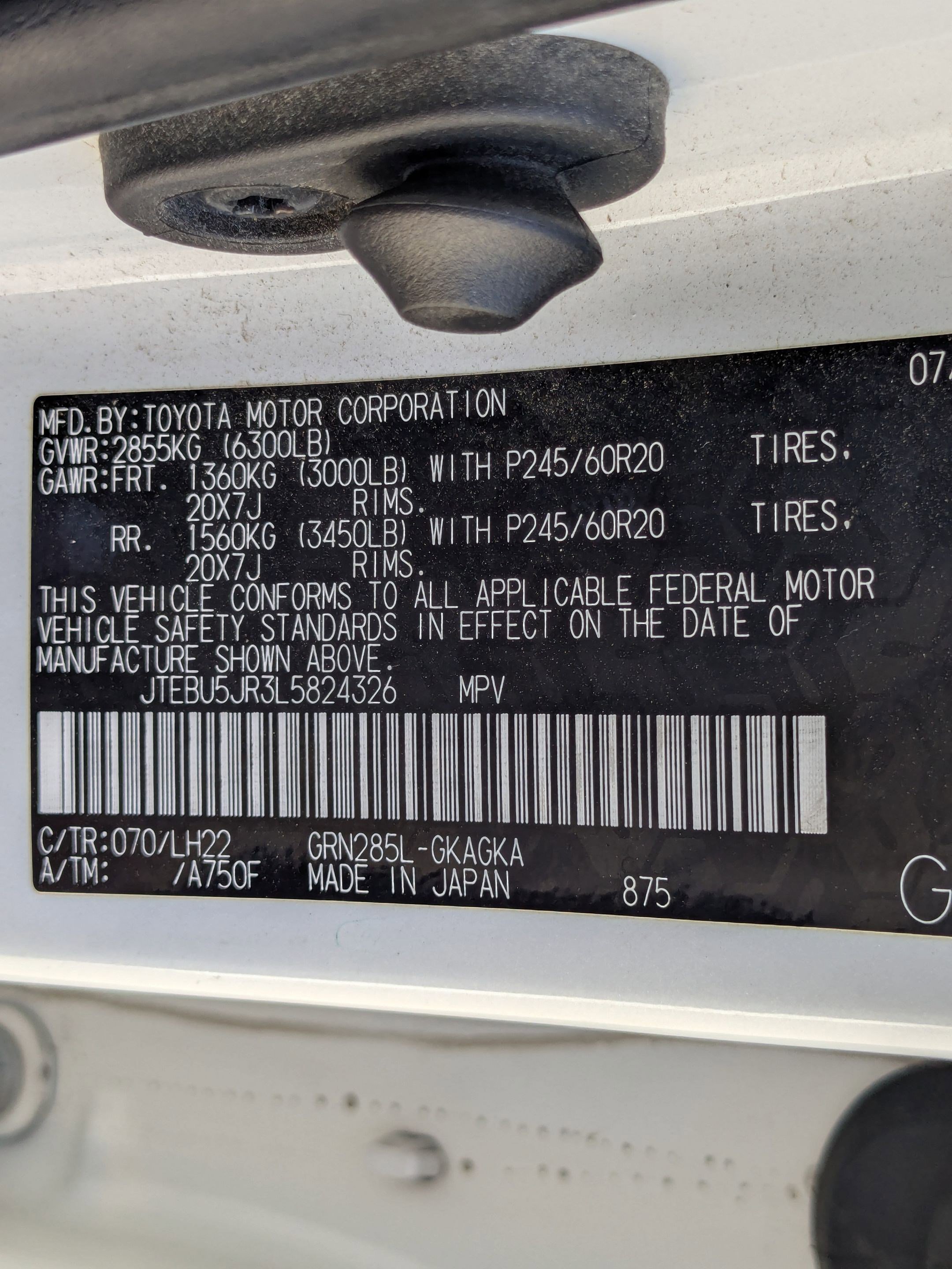 2020 Toyota 4Runner Nightshade Edition photo 20