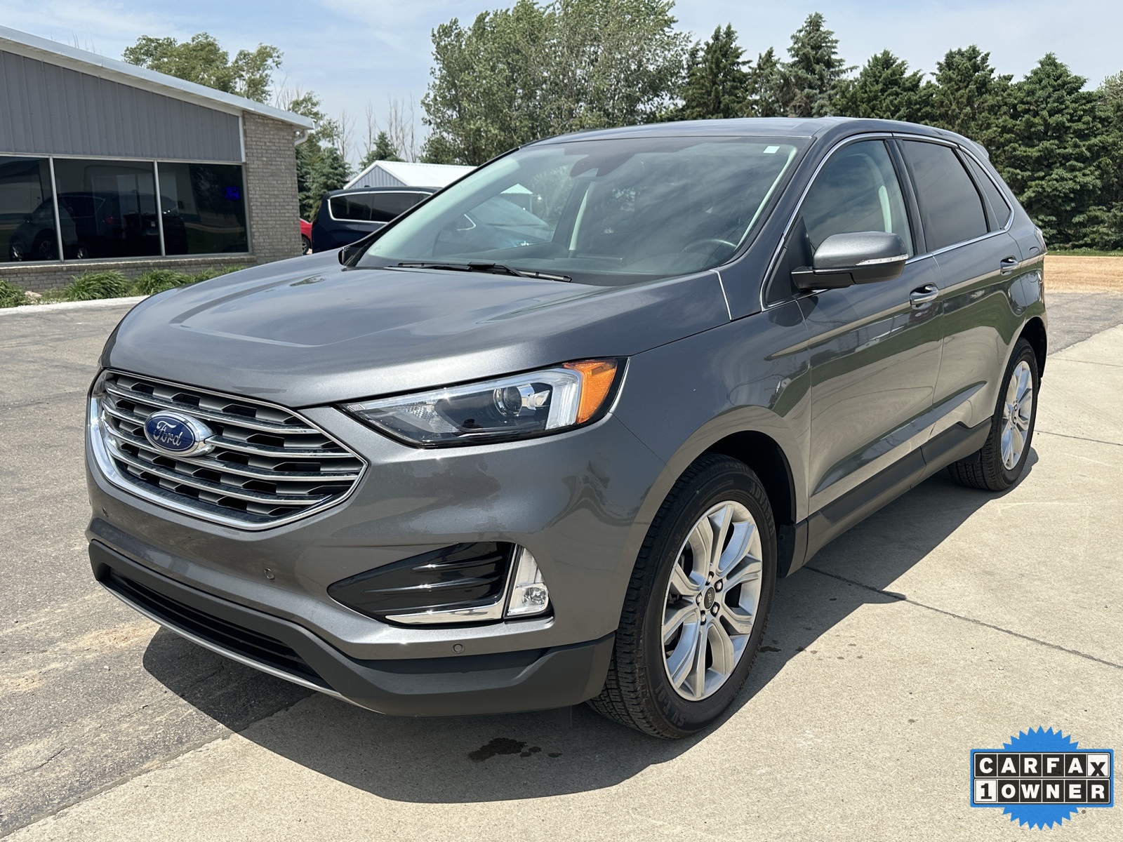 Used 2024 Ford Edge Titanium with VIN 2FMPK4K95RBA47527 for sale in Luverne, Minnesota