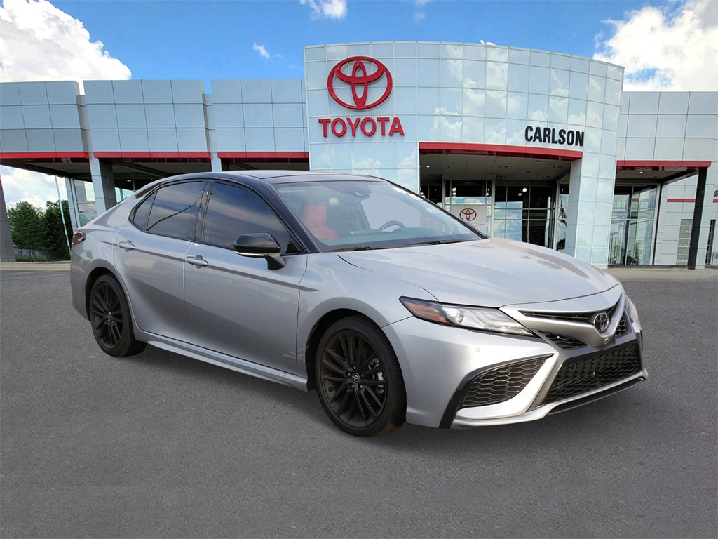 Certified 2021 Toyota Camry XSE with VIN 4T1KZ1AK9MU059272 for sale in Minneapolis, Minnesota