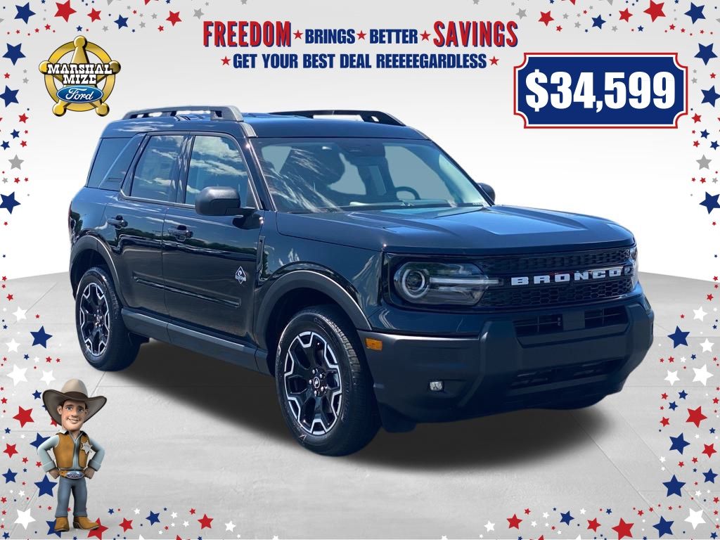 New 2025 Shadow Black Ford Outer Banks image 1