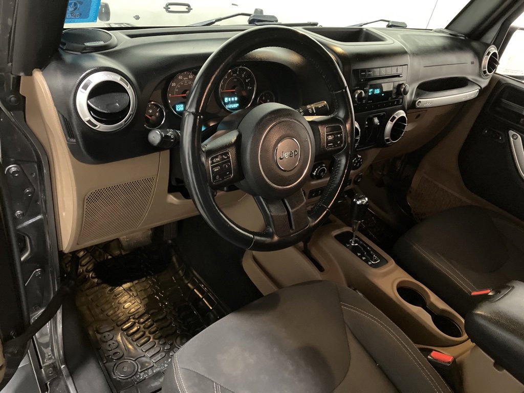 Used 2016 Jeep Wrangler Sahara with VIN 1C4AJWBG6GL182889 for sale in Milford, NH