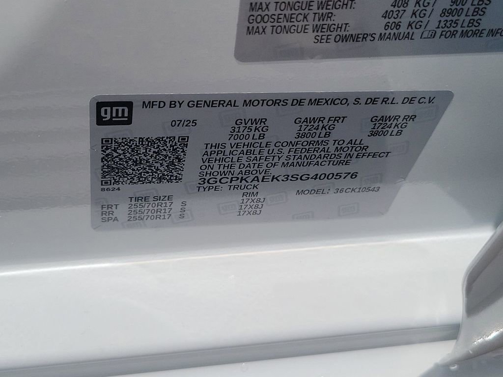 2025 Chevrolet Silverado 1500 photo 46
