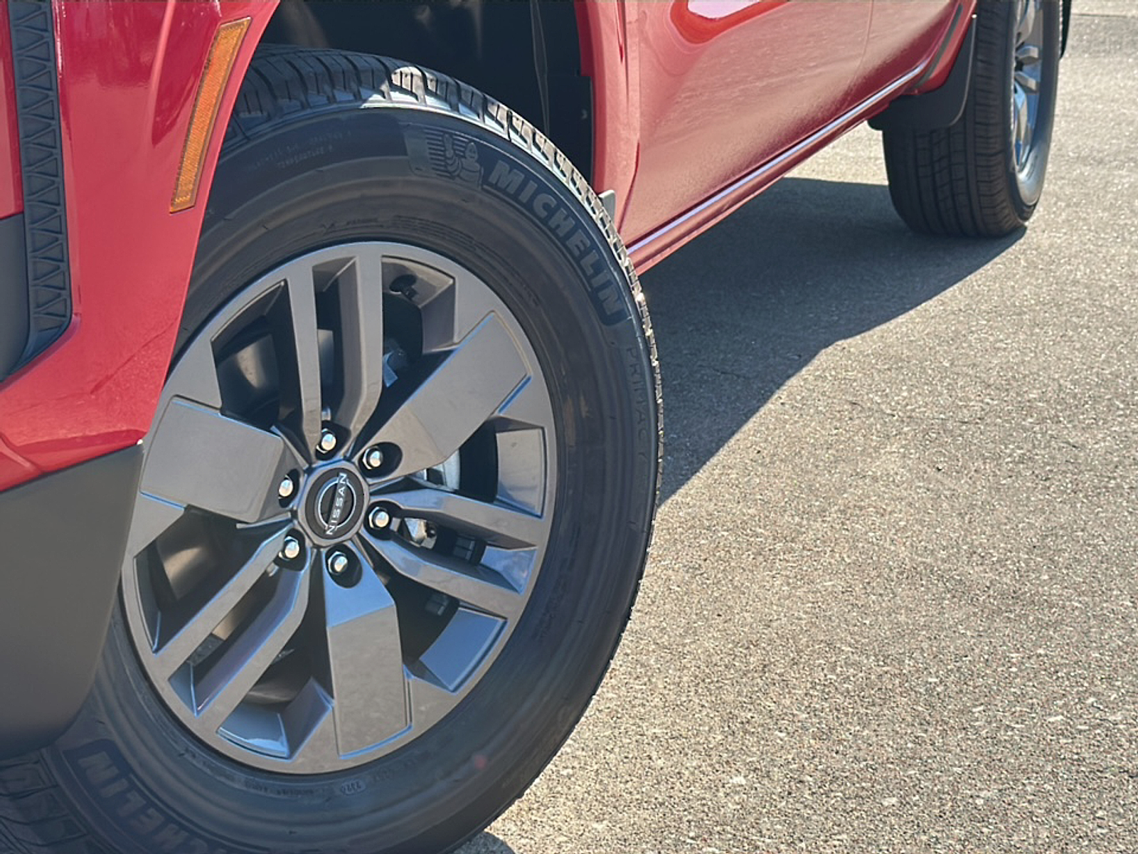 New 2025 Red Alert Nissan Crew Cab SV 4x2 image 2