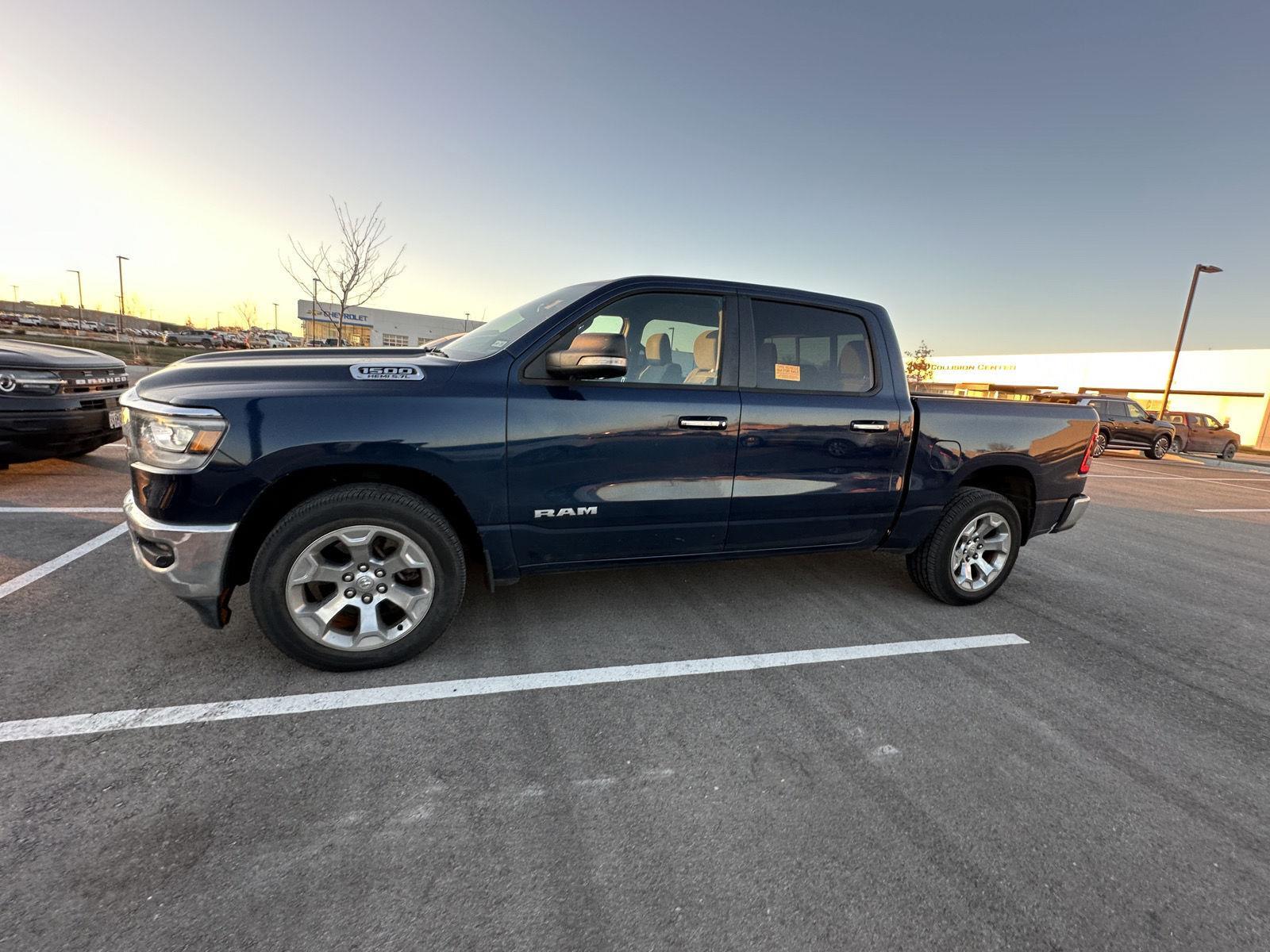 Used 2019 RAM Ram 1500 Pickup Big Horn/Lone Star with VIN 1C6RREFT6KN531177 for sale in Kansas City