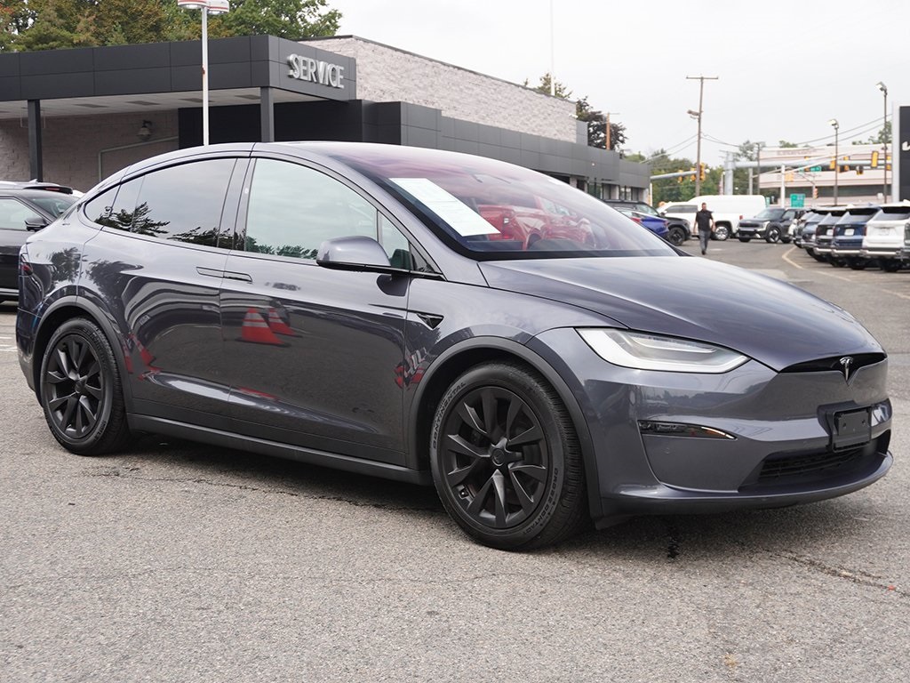 Used 2022 Tesla Model X Long Range with VIN 7SAXCDE54NF336697 for sale in Riverdale, NJ
