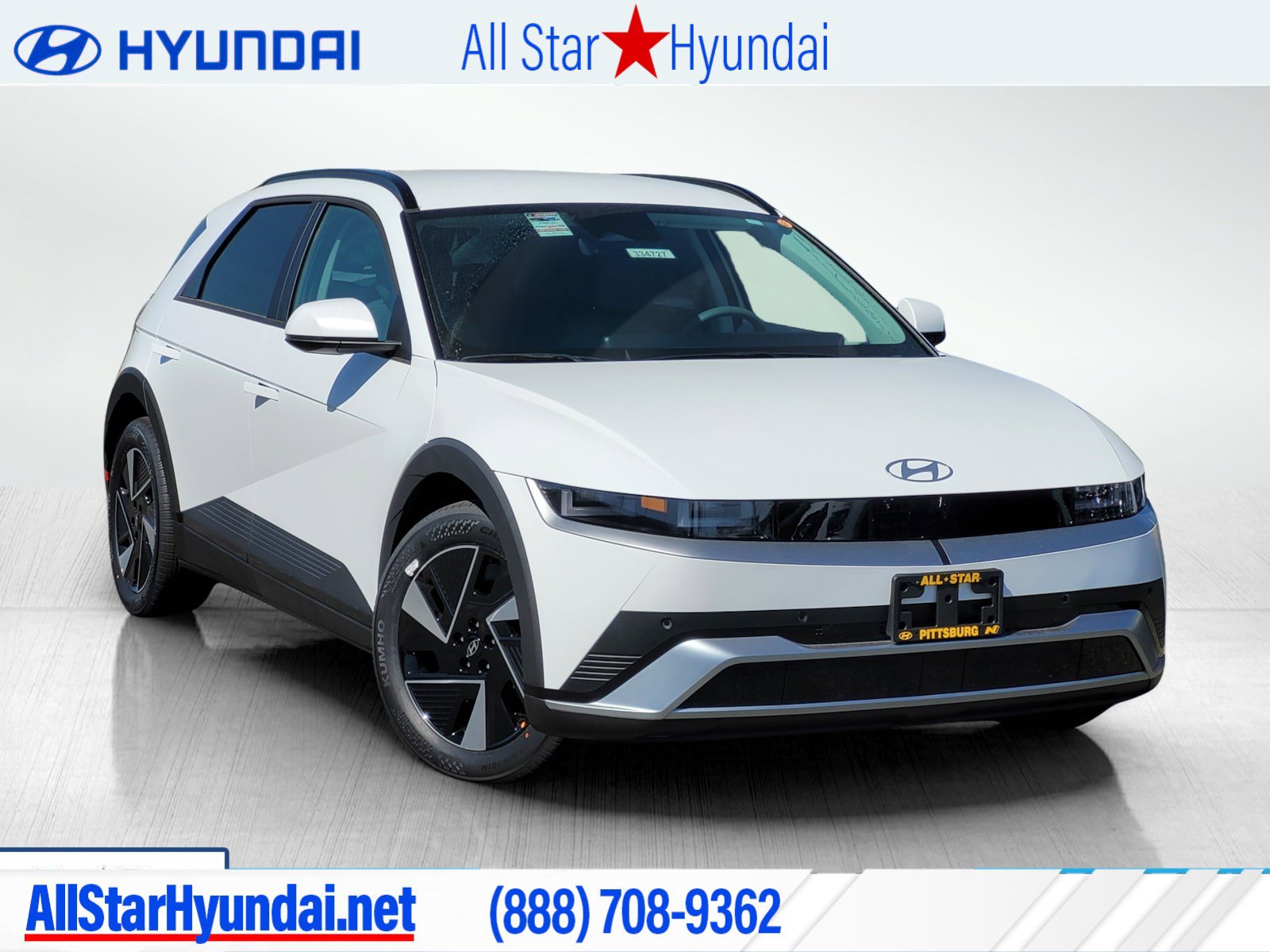 New 2025 Atlas White Matte Hyundai SEL image 1