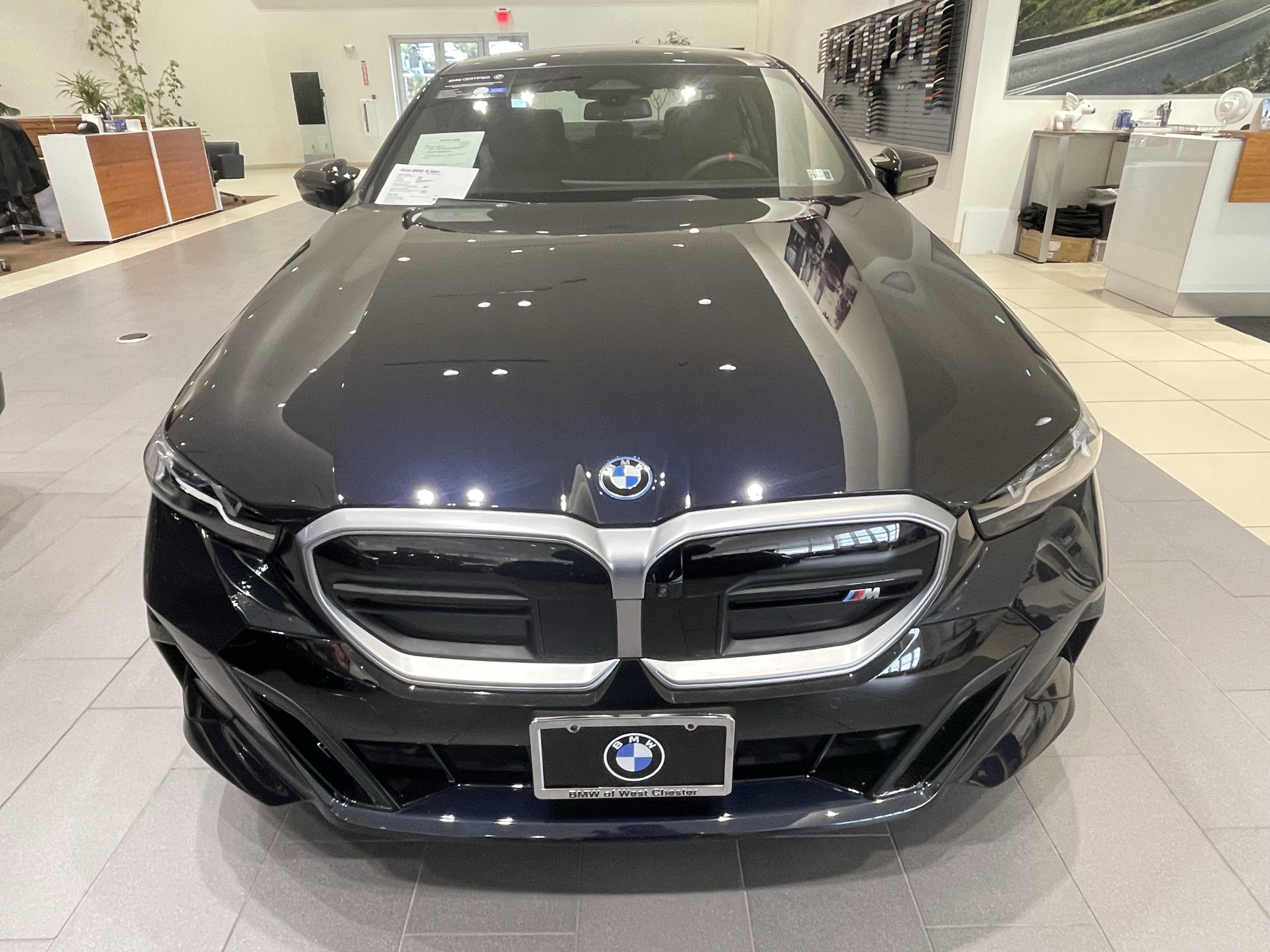 Certified 2024 BMW i5 M60 with VIN WBY43FK09RCS64675 for sale in West Chester, PA