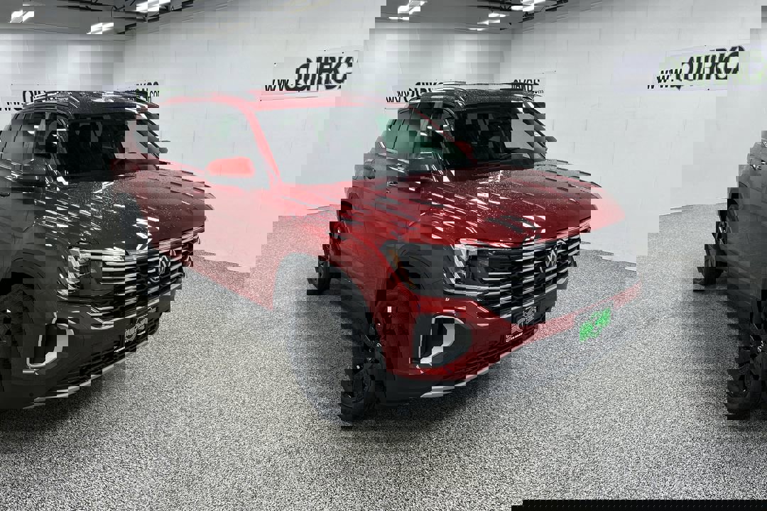 New 2025 Aurora Red Metallic Volkswagen 2.0T SE w/Technology image 1