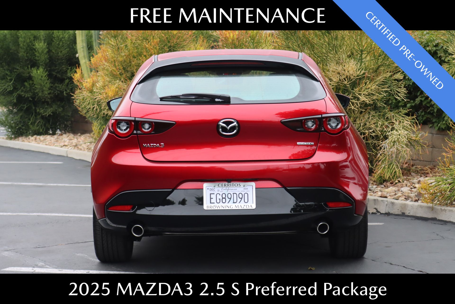 2025 Mazda Mazda3 Hatchback 2.5 s Preferred photo 4