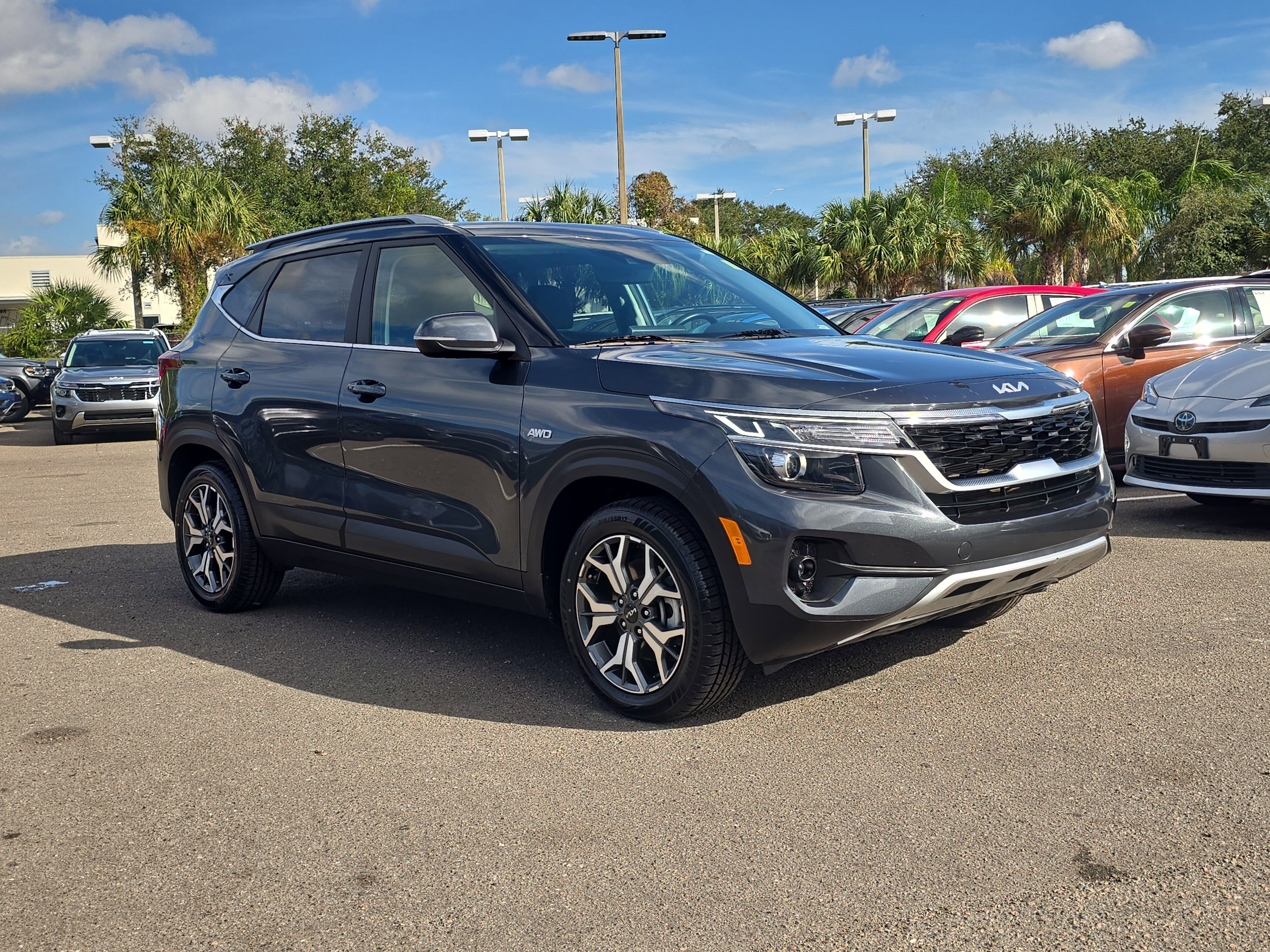 Certified 2023 Kia Seltos EX with VIN KNDERCAA7P7409473 for sale in Zephyrhills, FL