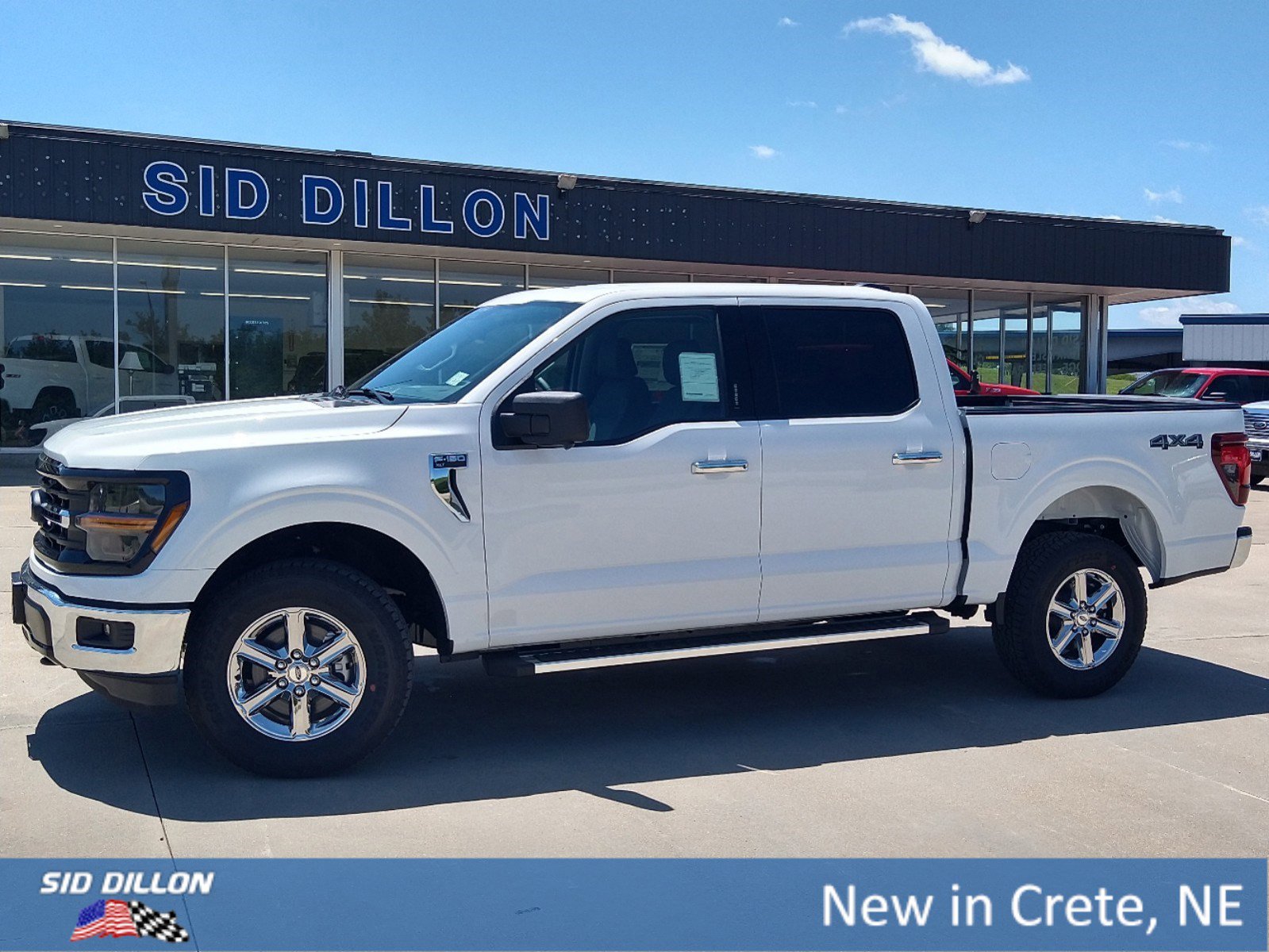 New 2024 Ford F150 XLT SuperCrew® in Wahoo 8F5050 Sid Dillon Ford Wahoo