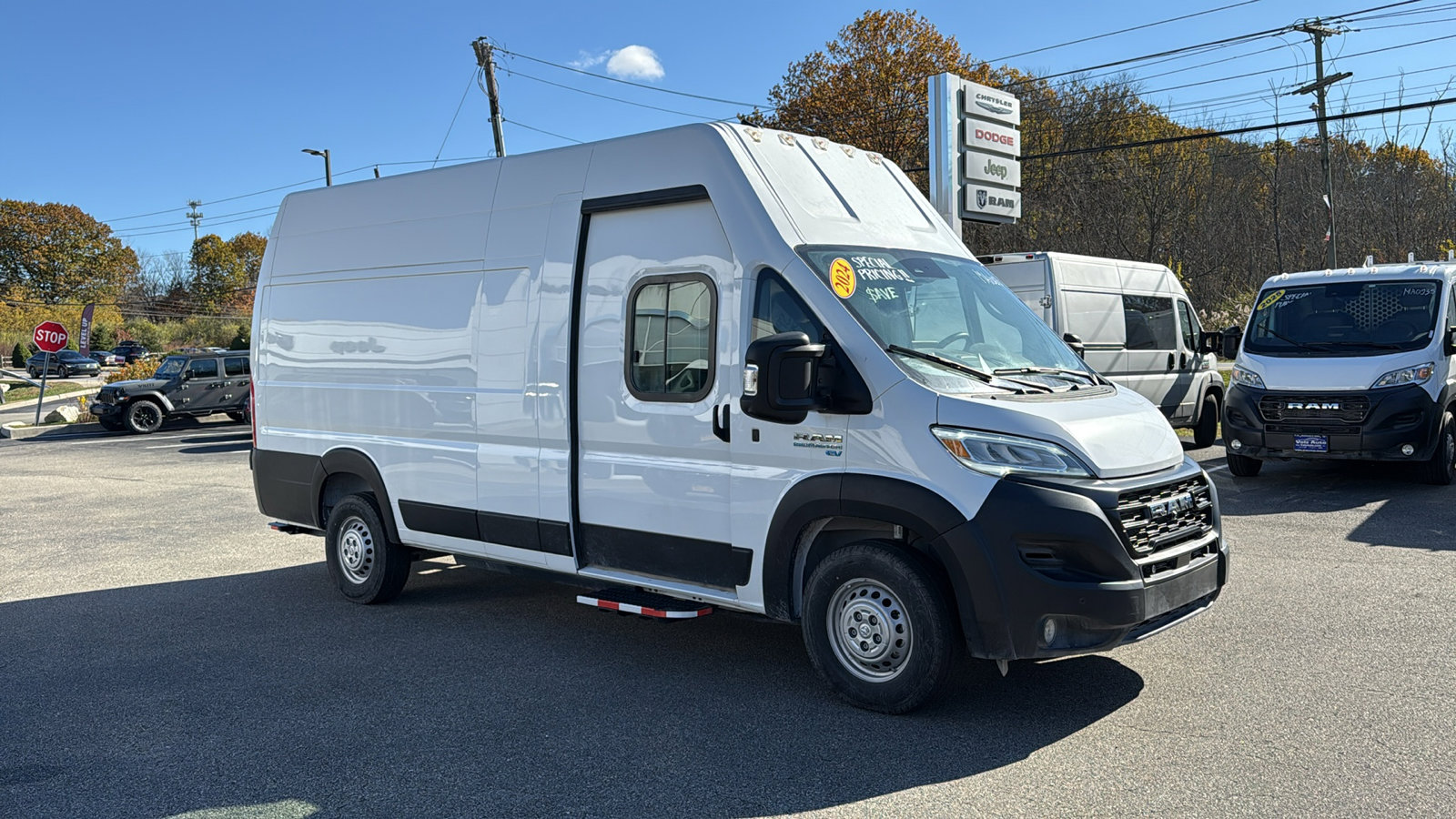 Used 2024 RAM ProMaster Cargo Van Base with VIN 3C6MRWAZ9RE104988 for sale in Carmel Hamlet, NY