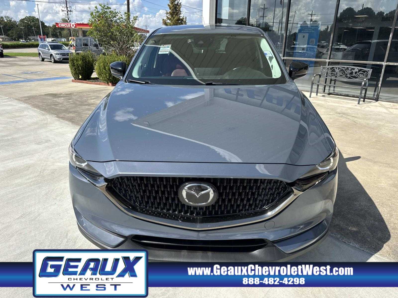 Used 2021 Mazda CX-5 Carbon Edition with VIN JM3KFBCM8M0455791 for sale in Plaquemine, LA