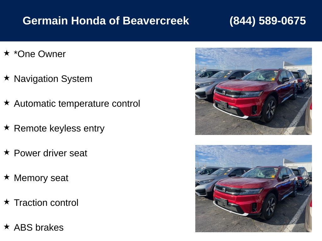 Used 2024 Honda Prologue Touring with VIN 3GPKHXRJ2RS523367 for sale in Beavercreek, OH