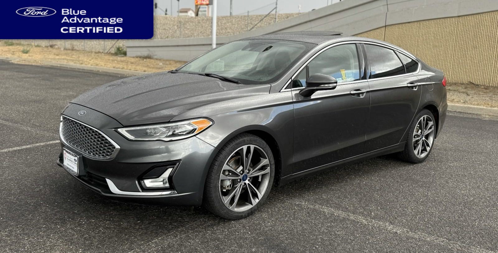 Pre-Owned 2020 Ford Fusion Titanium 4dr Car in Fontana #V65828 