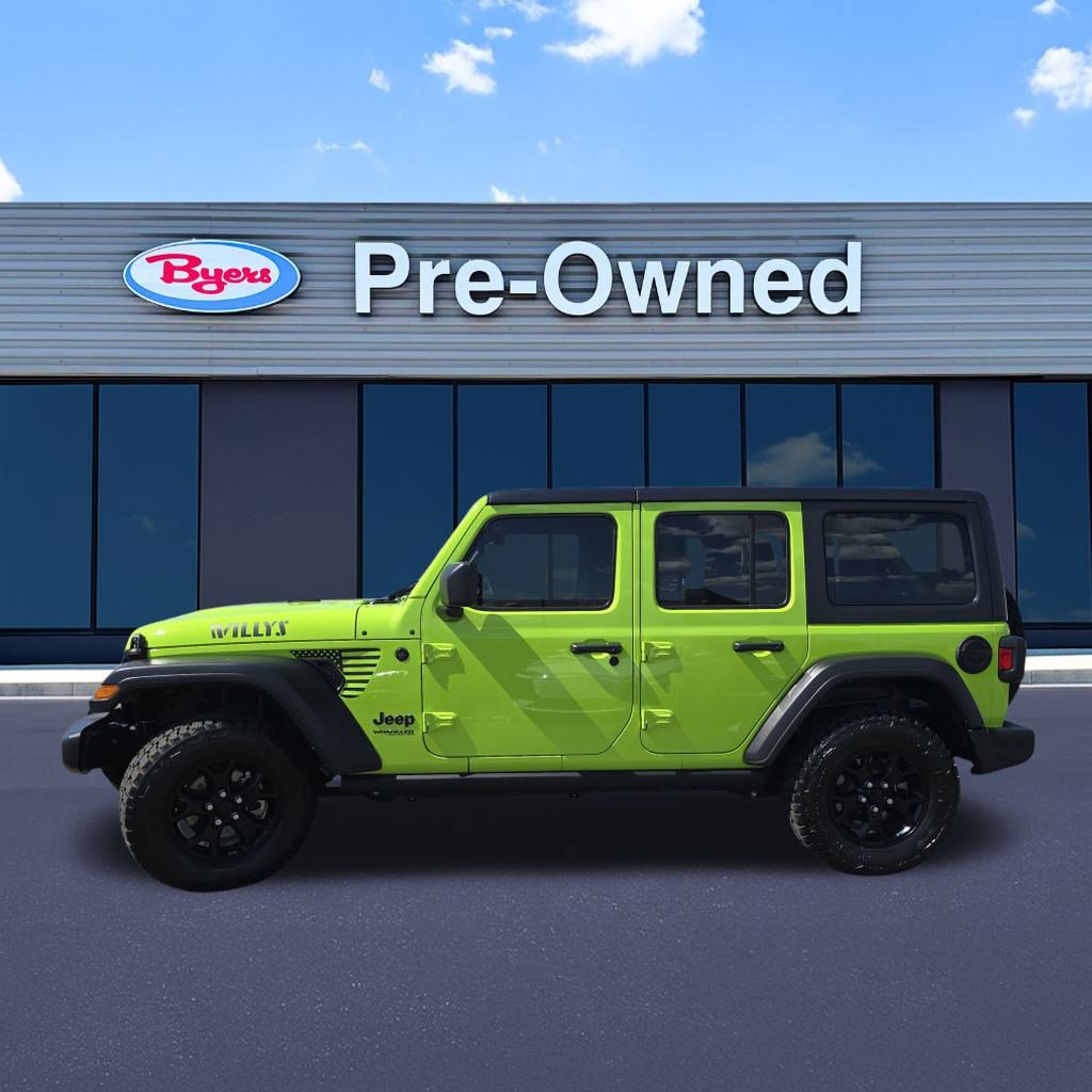 2021 Jeep Wrangler Unlimited Willys photo 2