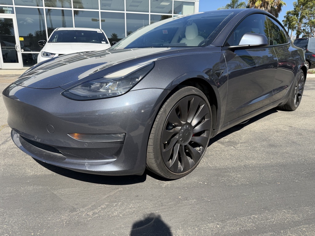 Used 2021 Tesla Model 3 Base with VIN 5YJ3E1EC2MF100048 for sale in Poway, CA