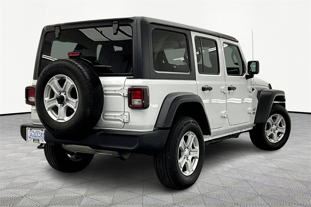 Used 2019 Jeep Wrangler Unlimited Sport S with VIN 1C4HJXDN4KW689961 for sale in Kansas City