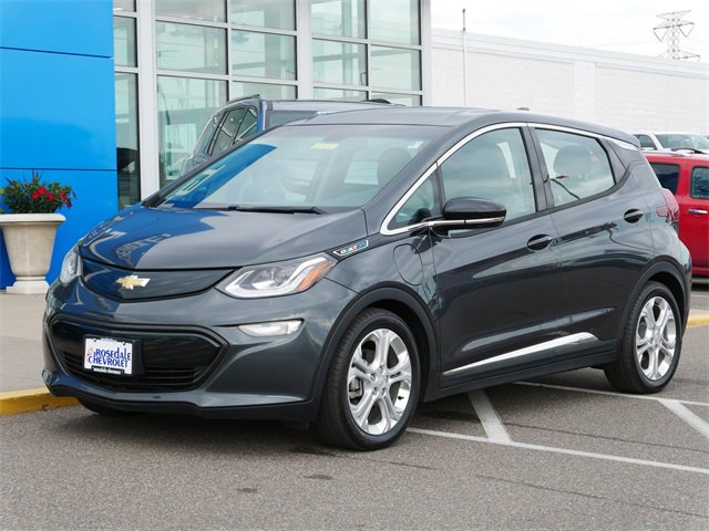 Used 2018 Chevrolet Bolt EV LT with VIN 1G1FW6S01J4117596 for sale in Roseville, Minnesota