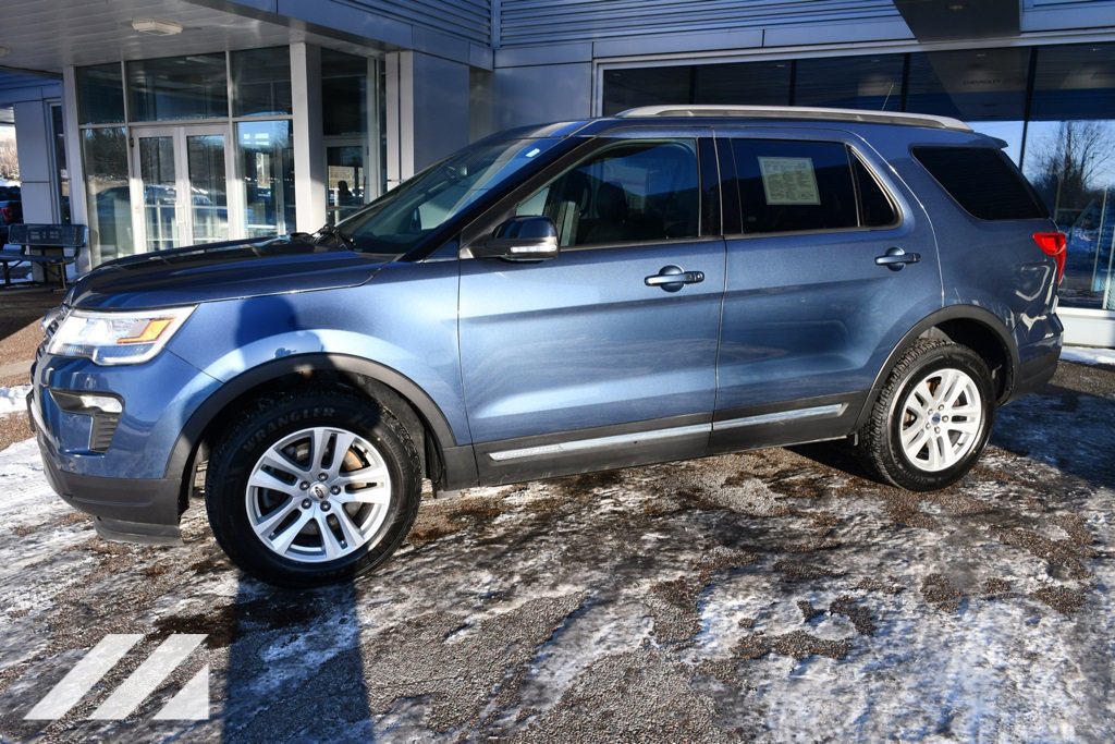 Used 2018 Ford Explorer XLT with VIN 1FM5K8D86JGA65230 for sale in Onalaska, WI
