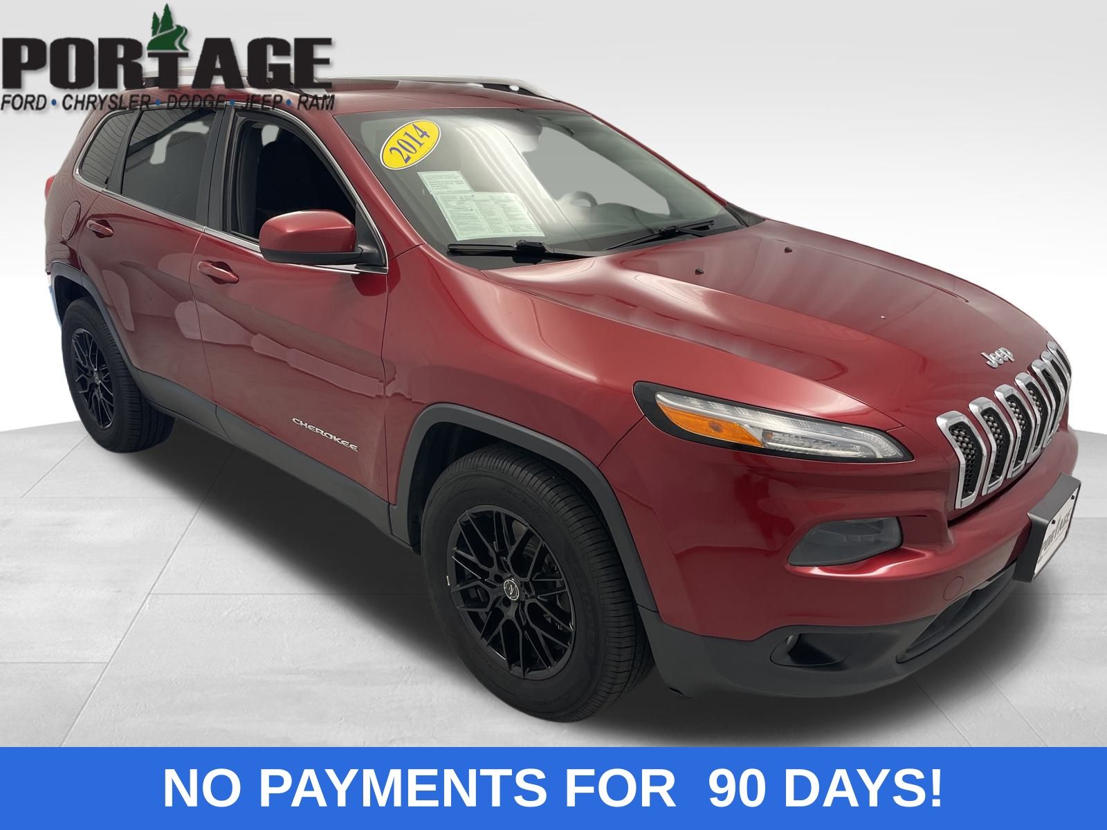 Used 2014 Jeep Cherokee Latitude with VIN 1C4PJMCS1EW298577 for sale in Portage, WI