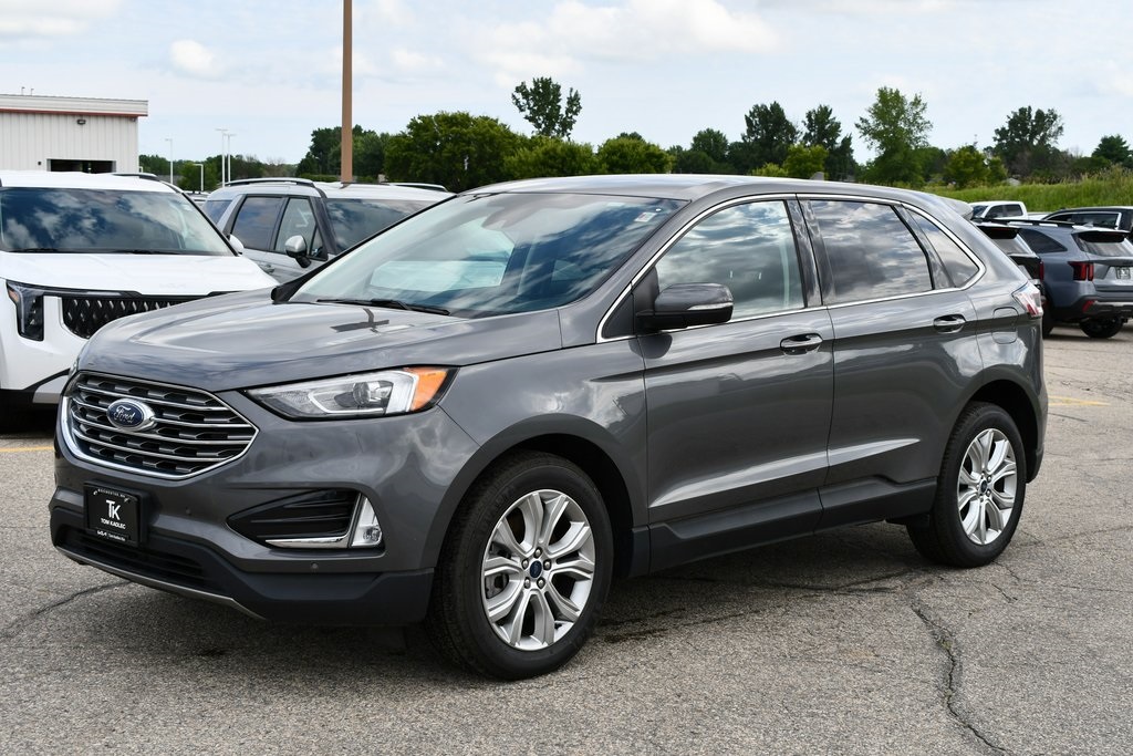 Used 2022 Ford Edge Titanium with VIN 2FMPK4K93NBA33409 for sale in Rochester, Minnesota