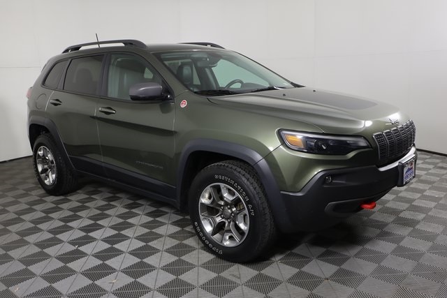 Used 2019 Jeep Cherokee Trailhawk with VIN 1C4PJMBX2KD471253 for sale in Salida, CO