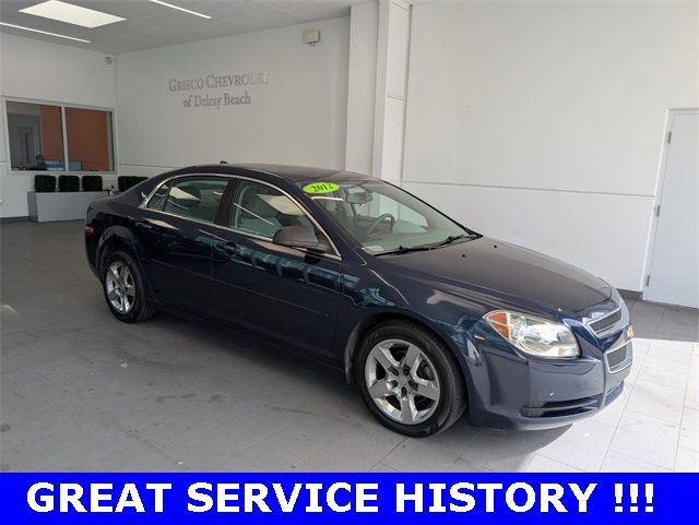 Used 2012 Chevrolet Malibu 1LS with VIN 1G1ZB5E08CF293857 for sale in Delray Beach, FL