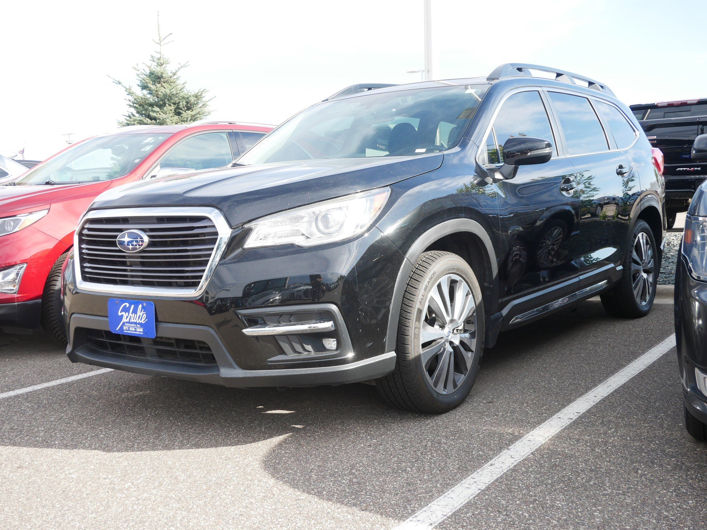 Used 2019 Subaru Ascent Limited with VIN 4S4WMALD4K3485274 for sale in Brooklyn Center, Minnesota