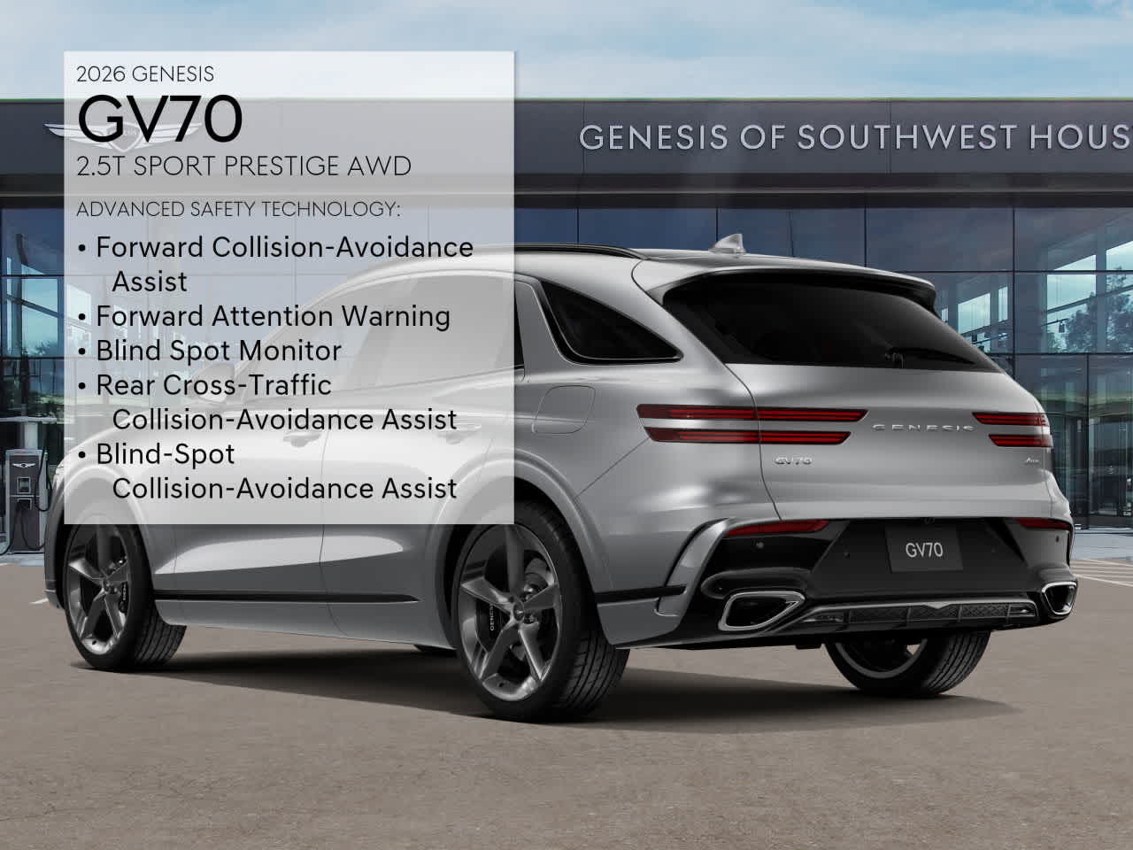 2026 Genesis GV70 2.5T Sport Prestige photo 4