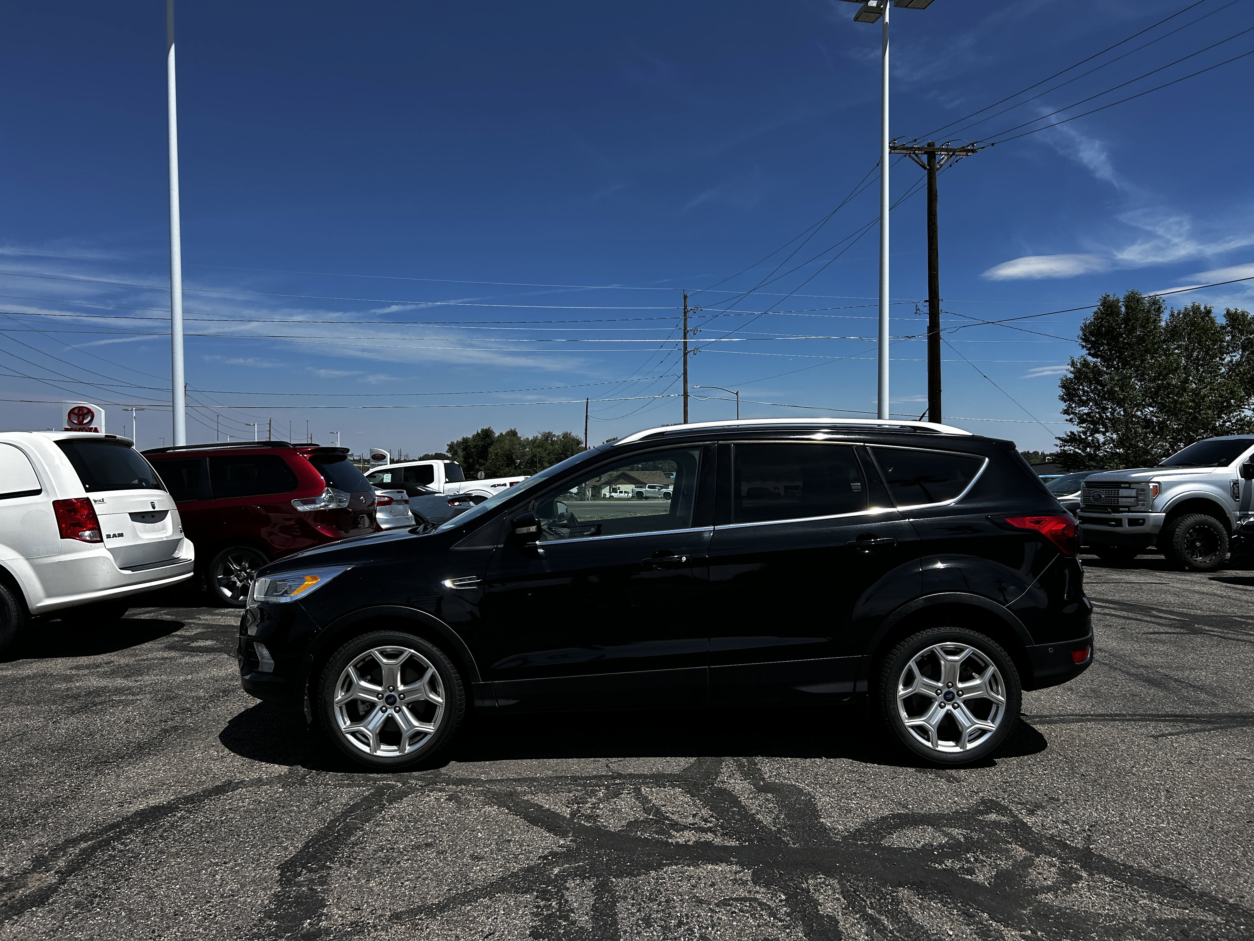Used 2019 Ford Escape Titanium with VIN 1FMCU9J97KUB60628 for sale in Cheyenne, WY